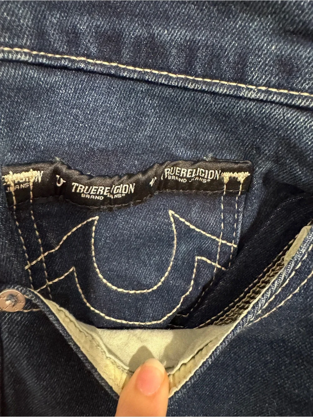 True Religion Geno Relaxed Slim Jeans Sz 32